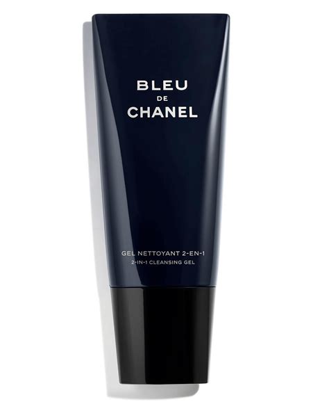 chanel gel nettoyant|bleu de Chanel shaving gel.